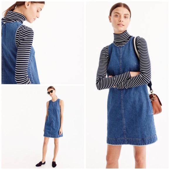 J. Crew Dresses & Skirts - J. Crew Denim Shift Dress in Juniper Wash